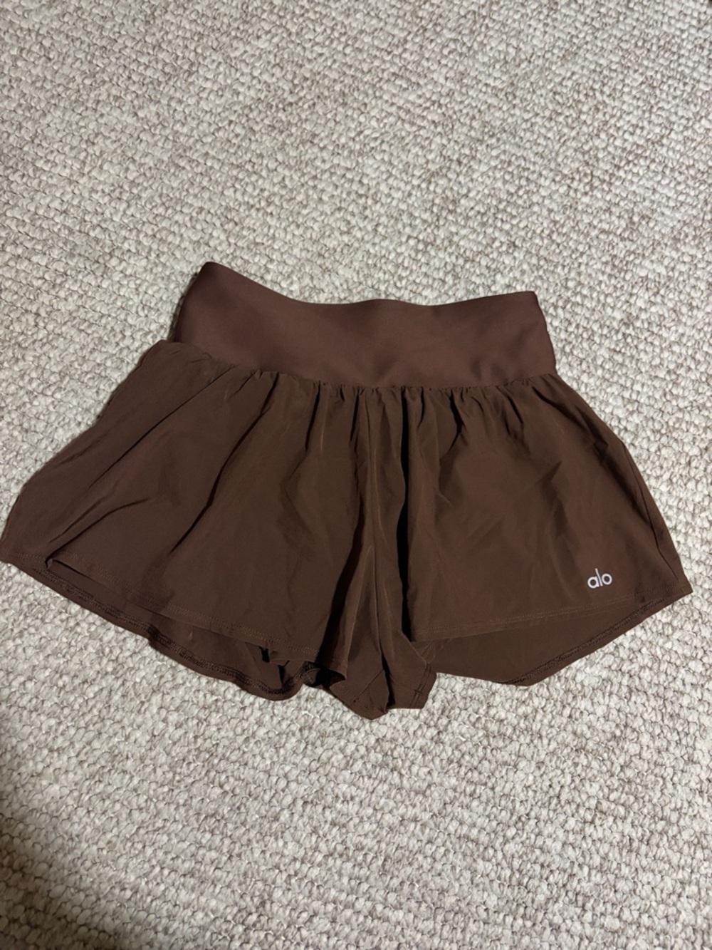 ALO Yoga Brown Athletic Skort